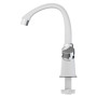 Imagen de CANILLA ALTA BOTON BAÑO PLASTICA MESA "PUSH" 1/2" CROSS